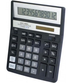 Kalkulator CITIZEN SDC 888 XBK Duży, czytelny wyświetlacz. - internetowy sklep papierniczy