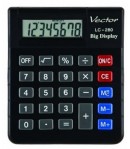 Kalkulator biurowy VECTOR LC-280. Niewielki kalkulator na biurko. - sklep z artykułami biurowymi