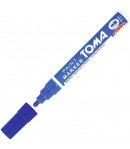 Niebieski marker olejowy. Pisak z farbą TOMA TO-440. - sklep z artykułami biurowymi