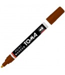 Marker olejowy Kolor brązowy TOMA TO-440 - sklep z artykułami biurowymi