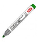 Zielony marker do pisania po tablicach suchościeralnych i suchościeralno magnetycznych. - sklep z artykułami biurowymi
