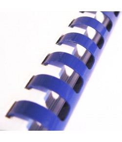 Plastikowe grzbiety do bindowania Grzbiet 8mm niebieski - internetowy sklep papierniczy