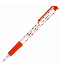 Długopis w gwiazdki. TOMA superfine TO-069 - internetowy sklep papierniczy