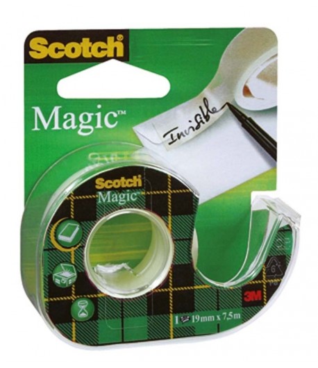 Taśma klejąca 3M Scotch Magic TAPE. - tanie artykuły biurowe