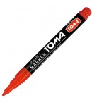 Marker olejowy Kolor czerwony TOMA TO-441 - sklep z artykułami biurowymi
