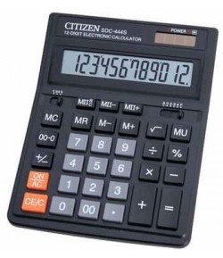 Duży kalkulator CITIZEN SDC 444s Czytelny wyświetlacz Duże klawisze - internetowy sklep papierniczy