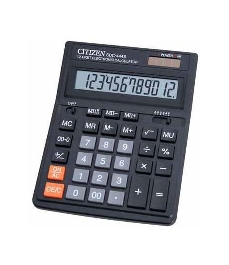 Duży kalkulator CITIZEN SDC 444s Czytelny wyświetlacz Duże klawisze - tanie artykuły biurowe